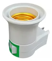 Comprar Portalámparas Adaptador E27 Tecla Enchufe Velador Luz Noche