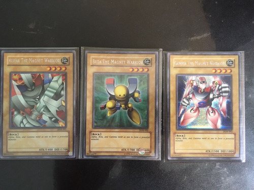 Alpha, Beta, Gamma Magnet Warriors