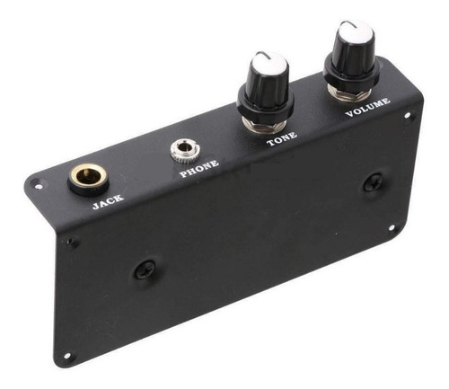 Captador + Eq P/ Violão Vazado C/ Saída Para Fones - Hs1000