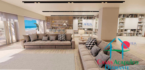 Cad Live Aqua 1906. Terraza, Alberca Privada, Jacuzzi Y Vista Frontal Al Mar