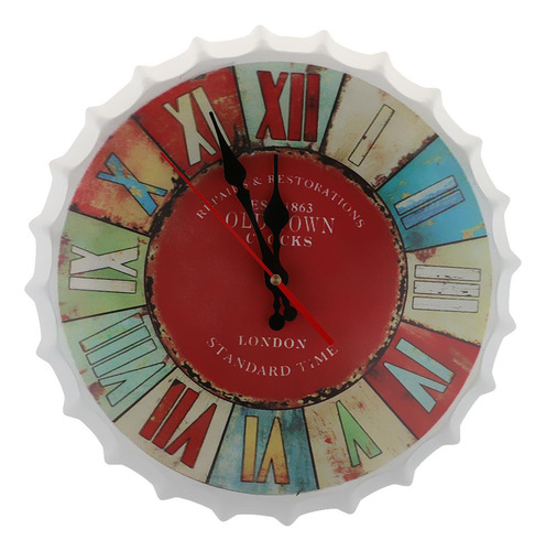 Reloj De Pared Con Tapa De Cerveza Mi