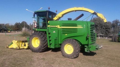 Picadora John Deere 7350, Con Recolector Y Cabezal, Año 2012