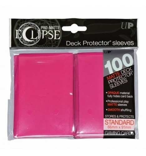 Mangas Deck Protector Pro-mate Eclipse Color De Rosa Calient