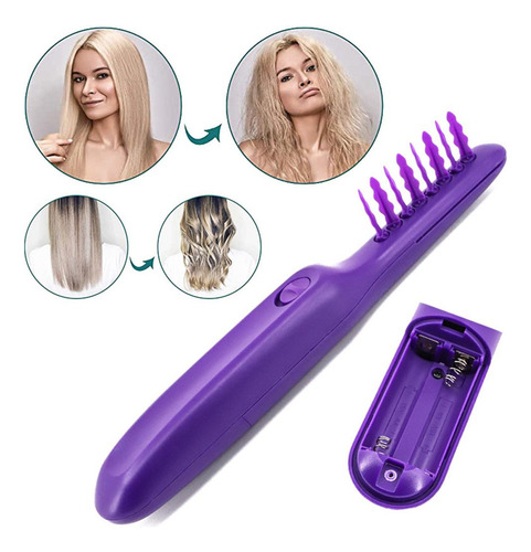 Cepillo Desenretador Para Cabello Liso Grueso, Cepillo Para