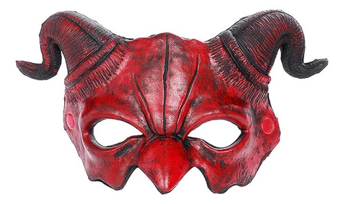 Demonio Halloween Para Mujeres Y Hombres Rojo Ramo Media Par