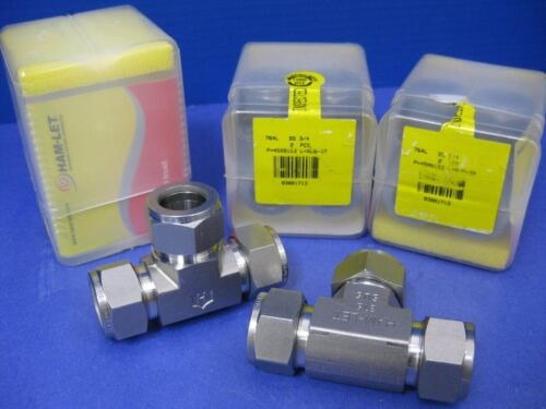 Ham-let 764lss3/4 Union Tee With Let-lok Tube Fittings,  Ssh