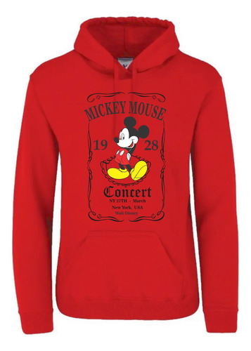 Sudadera Mickey Mouse Concert Para Niña Y Niño