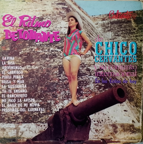 Disco Lp - Chico Cervantes / El Ritmo Detonante. Album