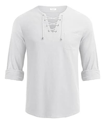 Coofandy Playera De Moda Para Hombre Playera De Algodón Ca