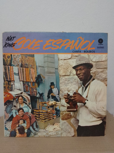 Lp Nat King Cole    Canta Boleros   