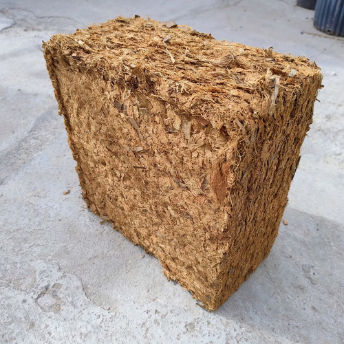 Bloque De Chips De Coco Con Fibra, 4 A 5 Kgs