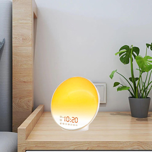 Y Despertador Led Con Alarma Suave