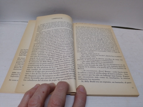 Libro: Billy Budd, Marinero Autor: Herman Melville Año: 1998 (Usado)