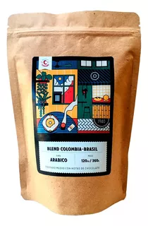 Cafe Tostado Blend Colombia Brasil X 250g Almacen Cafetero