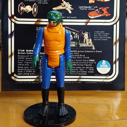 Figura Walrus Man Kenner 1977 Vintage Con Arma Original