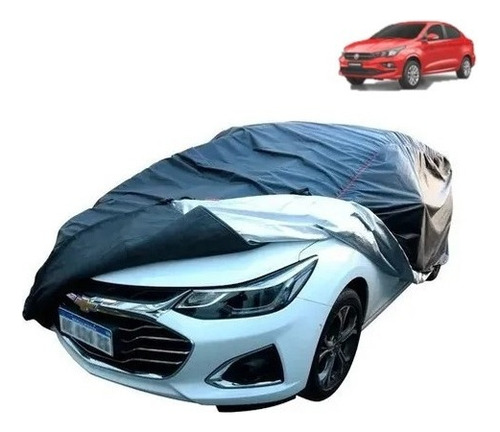 Cubre Coche Auto Antigranizo Impermeable Premium Silver Talle Talle L