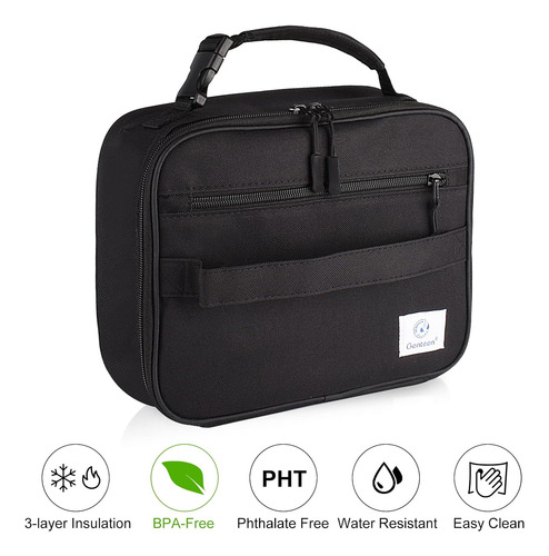 Bolso Lonchera Genteen Negro