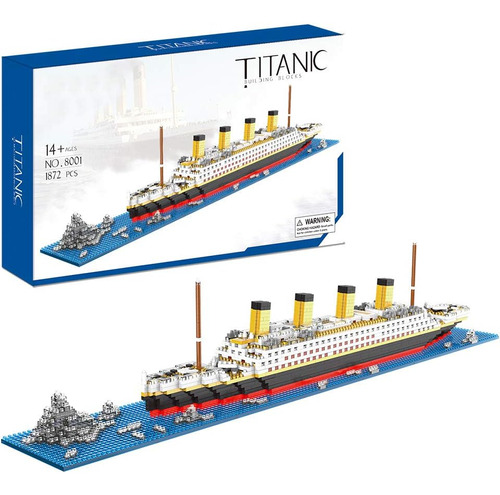 Kit De Construcción Xiaodan Titanic Toys Para Adultos Y N