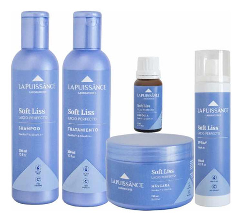 Kit Soft Liss Completo La Puissance Lacio Perfecto Sin Frizz