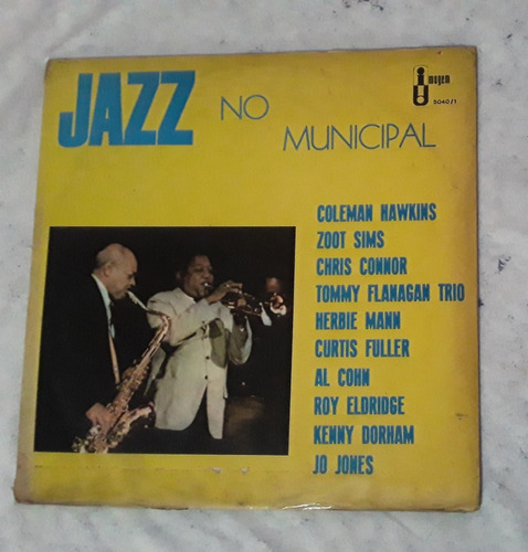 Lp Vinil-jazz No Municipal-duplo,capa Dupla