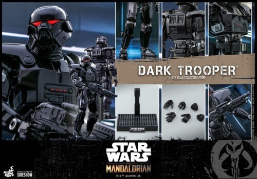 Dark Trooper Star Wars The Mandalorian Escala 1:6 Hot Toys