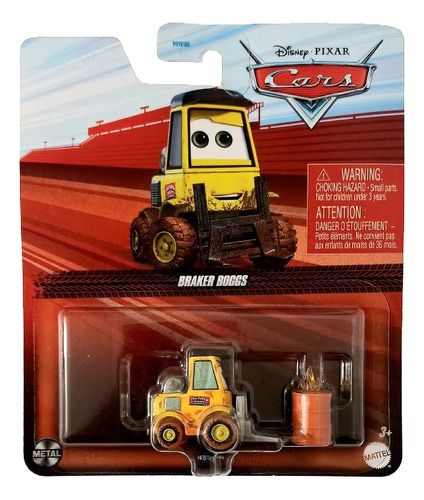 Braker Boggs Cars Metal 2.2 Disney Pixar Mattel