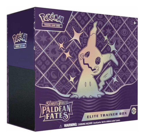 Paldean Fates Élite Trainer Box Pokémon Tcg Inglés O Español