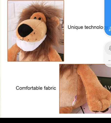 Imagen 6 de 6 de Peluche León Nici Grande Regalo Amor Pareja