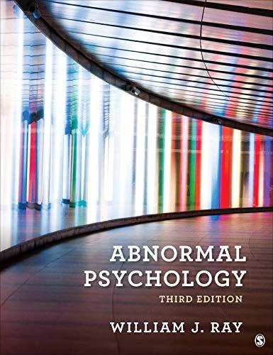 Book : Abnormal Psychology - Ray, William J. _y