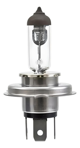 Lampara Hella H4 12v 60/55w -p43t- Halogena Alta/ Baja Luz Blanco Frío