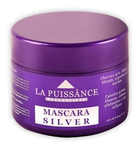 Mascara Capilar Matizador Silver - La Puissânce 250ml