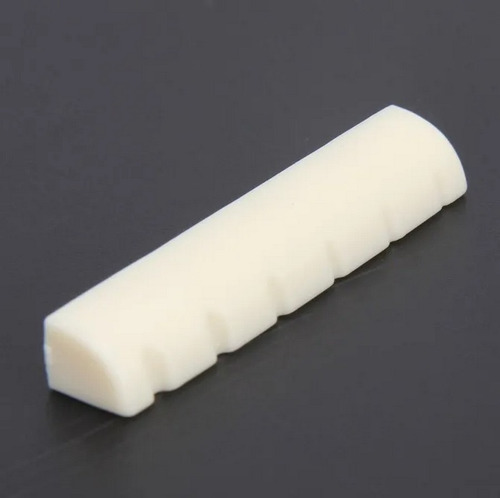 Kit Pinos Ponte Cavalete De Plástico Para Violão Cor Amarelo
