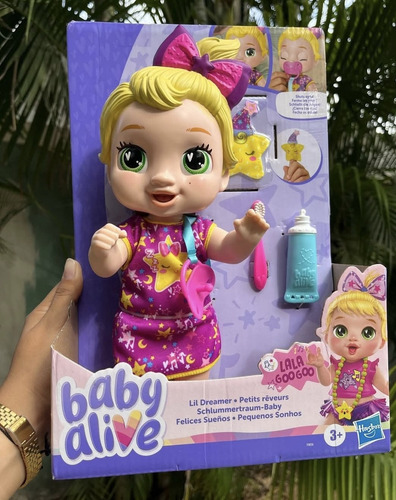 Muñeca Baby Alive Felices Sueños (Usado)