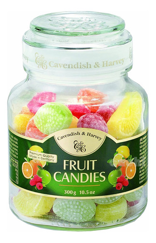 Caramelos Alemanes Frutales Cavendish & Harvey 300grs.