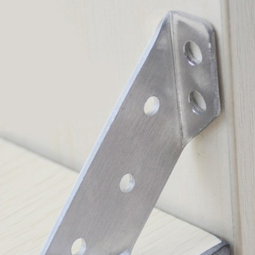 Trapeziform Right Angle Bracket Bracket Connection 12 Pcs