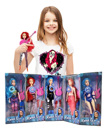 Muñecas Karol G Juguetes Figura Bichota Juguetería