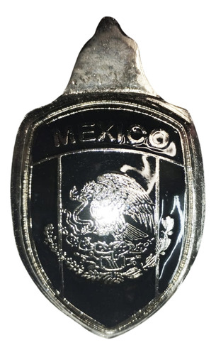 Emblema De Cofre Blasón Vw Vocho México Negro Metal