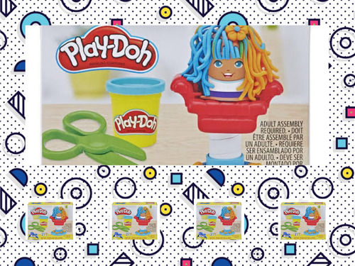 Lote 10 Cajas Play-doh Nvo, Cortes Locos Multicolor (Usado)