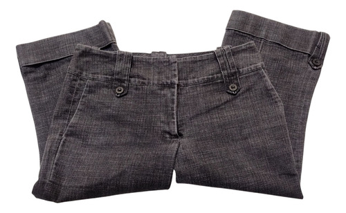 Pantalón Capri Para Mujer T 30 Mex Vi Line Algodón Jaspeado