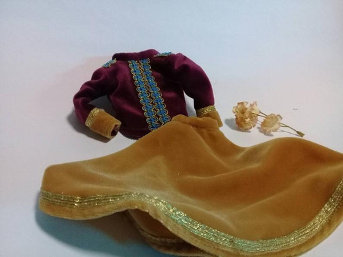 Imagen 1 de 4 de Ropa Para Barbie, Conjunto Estilo Cascanueces,disfraz Barbie