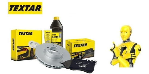 Imagen 8 de 11 de Juego De Pastillas Delanteras Vw Golf Marca Textar Alemanas