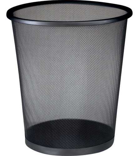 Cubo de basura Basket Steel 16 litros Black Mor