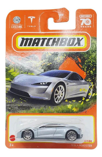 Matchbox # 91/100 - Tesla Roadster - 1/64 - Hkx03