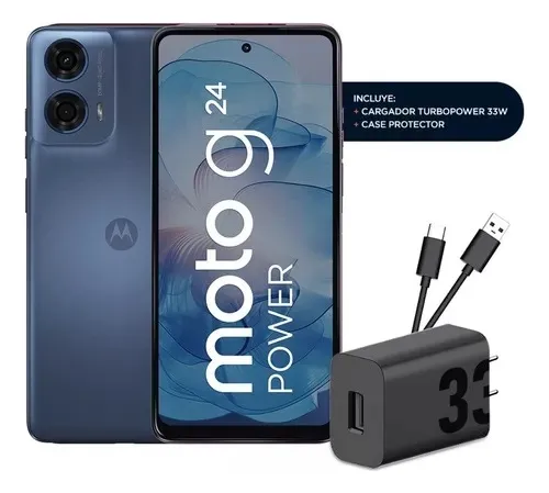 Motorola Moto G24 Azul Medianoche Power 4 +256gb
