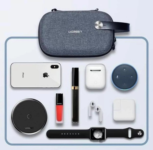 Case Bag Estojo Organizador Acessórios Fones Cabos Ugreen