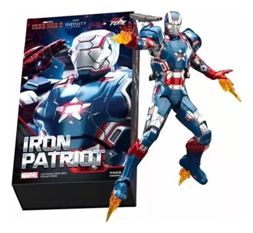 Boneco Homem De Ferro Patriot Figure Iron Man 3