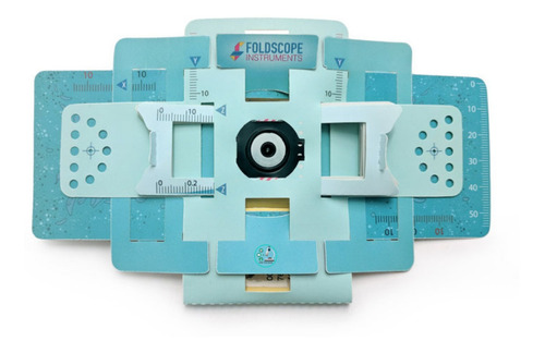 Imagen 1 de 9 de Foldscope, El Microscopio De Papel