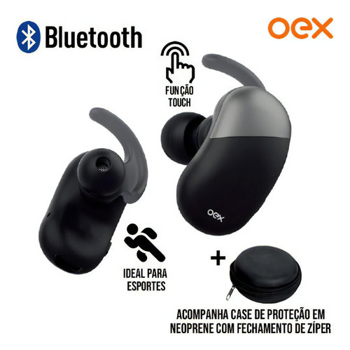 Tws - Fone De Ouvido Tws Bluetooth 5.0 Dot Oex Tws30 In-ear