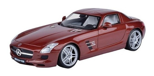 Mercedes Benz Sls Amg Escala 1:18 Motor Max Bordó