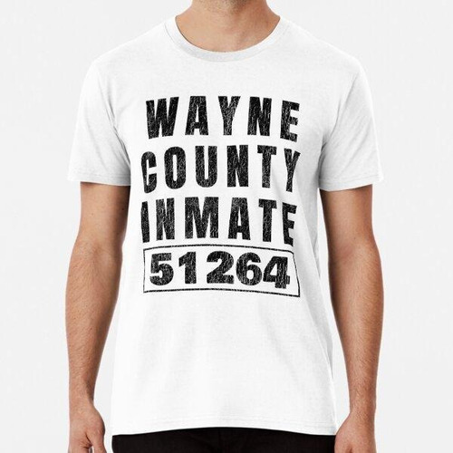 Remera Prison Inmate Halloween Costume Wayne County Michigan